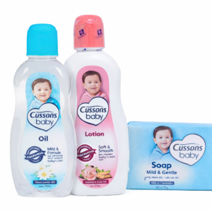 Cussons Cussons Baby Mild & Gentle Routine (3PCS Set) – Soap, Lotion & Baby Oil Set - baby care, Beauty&