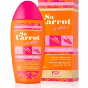 Fair & White Skincare Collection So Carrot! Premium Body Care Radiance Body Lotion – Carrot Oil Moisturizing Lotio