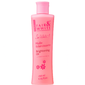 Fair & White Skincare Collection Fair & White So White Oil 250 ml – Hydrating Glow & Radiance Oil with S