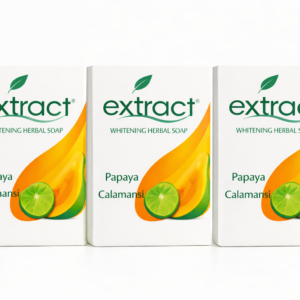 Extract Extract Papaya & Calamansi Herbal Soap (3PCS) – Cleansing Body Soap for Fresh, Radiant-Looking Skin - Bea