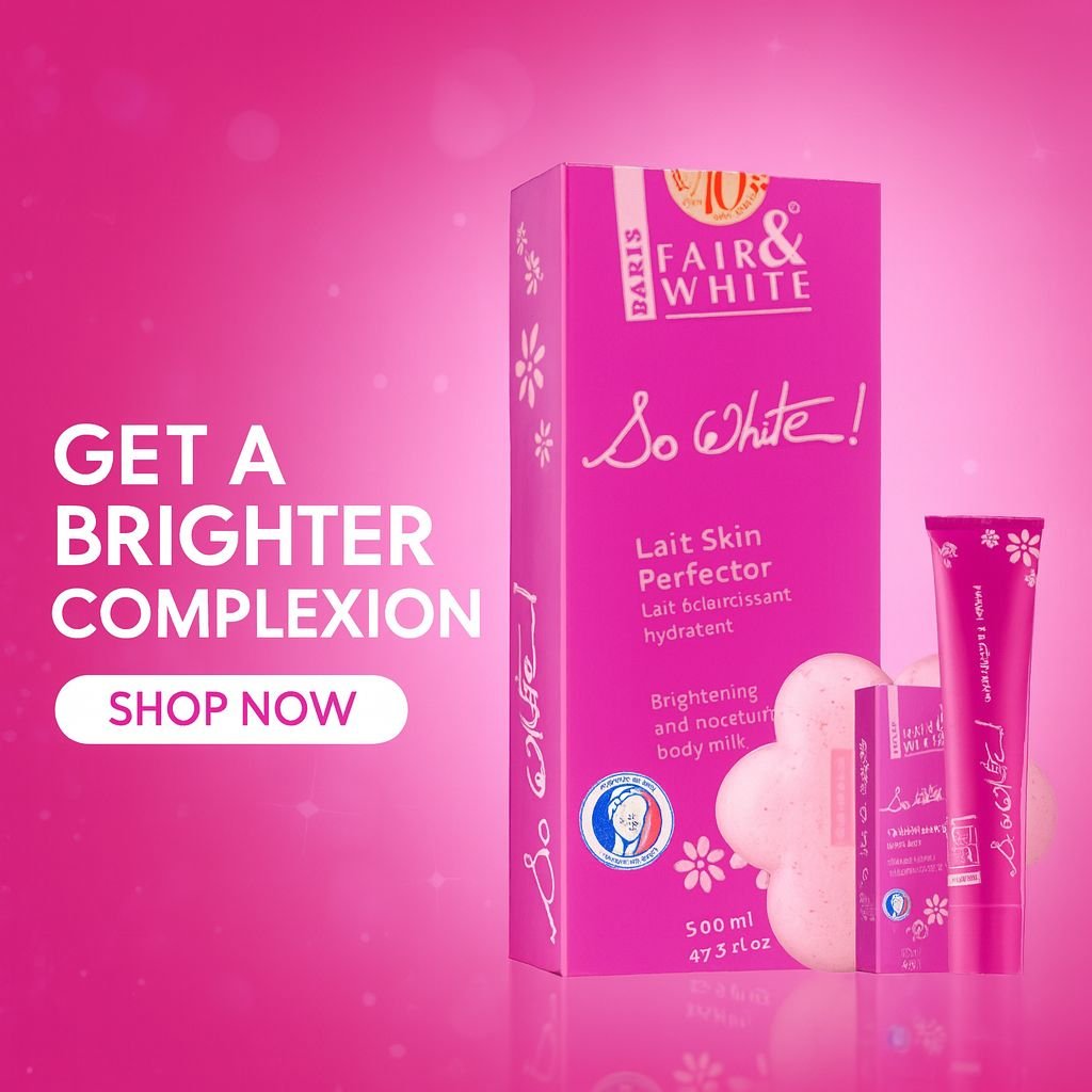 FAIR AND WHITE SO WHITE SKIN PERFECTOR 4PC SETS