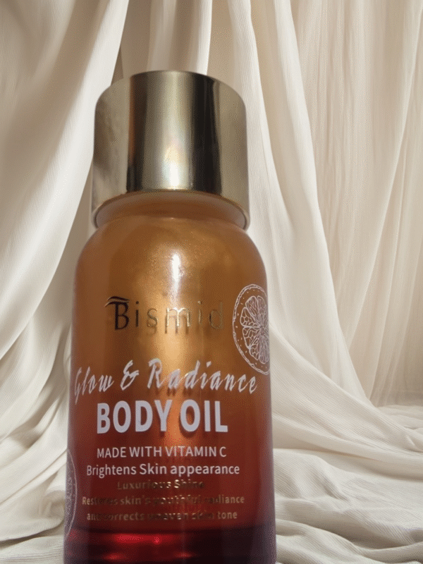 Bismid Glow & Radiance Body Oil – Anti-Aging Skin Elixir