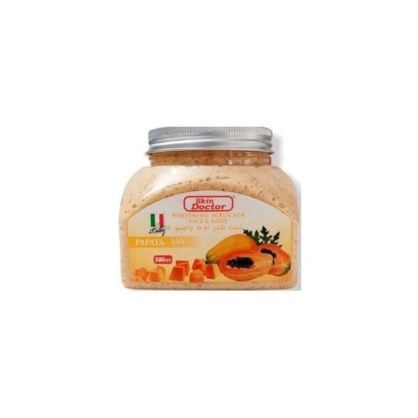 Skin Doctor Papaya Scrub for Oily Skin: Controls Oil & Brightens Tone