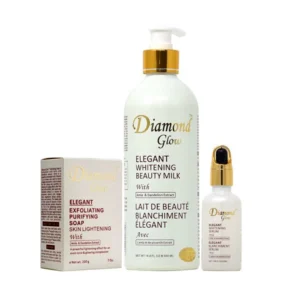 Diamond Glow ( Body Lotion, Soap And Serum ) 3-pc Set