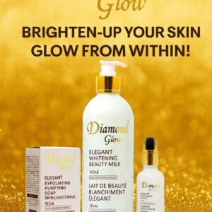 Diamond Glow Diamond Glow ( Body Lotion, Soap And Serum ) 3pcs Set - Beauty&Health, Body Care, body cream/lotions