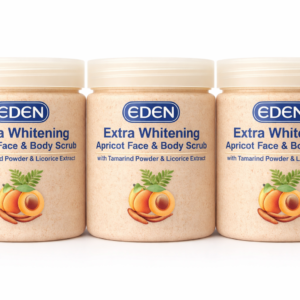 Eden Eden Apricot Scrub for Face & Body (3PCS) – Exfoliating Scrub for Smooth, Radiant-Looking Skin - Beauty&