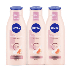 NIVEA – Trusted Skincare Brand NIVEA Radiant & Beauty Even Glow Body Lotion 400ml (3PCS) – Brightening & E