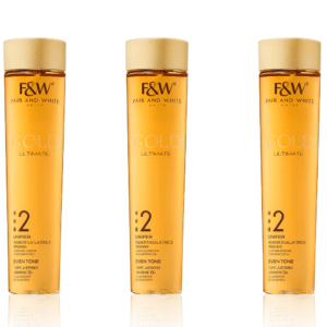 Fair & White Skincare Collection Fair & White Gold Argan Oil 3 Pack – Brightening Body & Face Oil for Hy