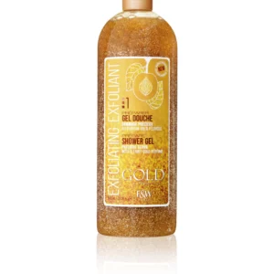 Fair & White Gold Exfoliating Shower Gel Scrub 940 ml – Brightening Body Wash for Even Skin
