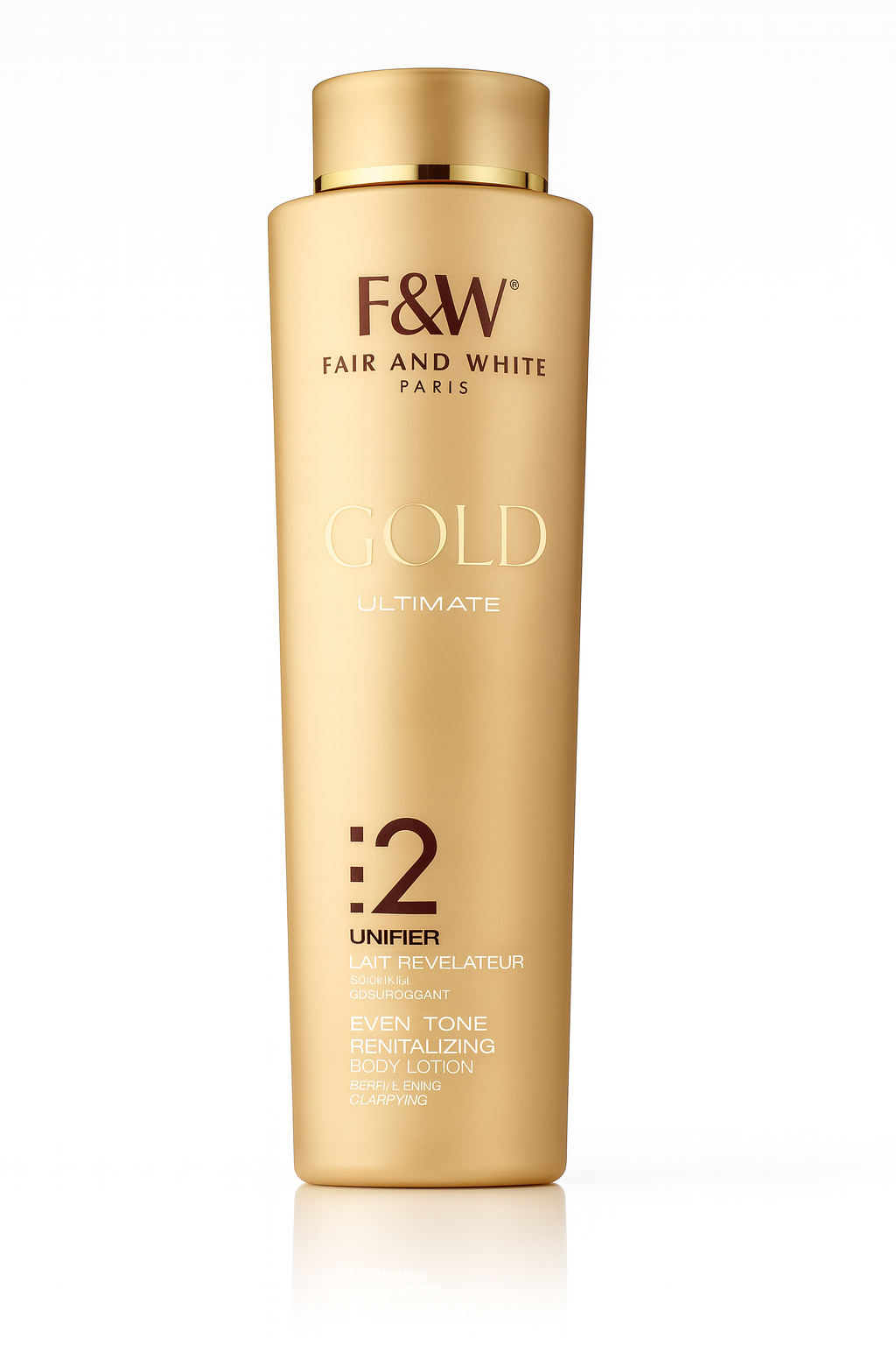 Fair & White Skincare Collection Fair & White Gold Revitalizing Body Lotion – Radiant, Glowing Skin Formula -