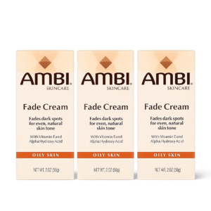 Ambi AMBI Fade Cream for Oily Skin – Dark Spot Remover with AHA & Vitamin E, Hyperpigmentation Corrector, 56 g x 