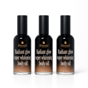 Bismid Skincare Official Collection Bismid Radiant Glowing Oil (3pcs) – Deep Nourishing Radiance Booster Body Oil Set 