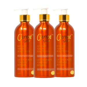 Carrot Glow Carrot Glow Intense Beauty Milk Lotion (3PCS / 3-Pack) – Radiant, Even-Looking Body Care - Beauty&Pers