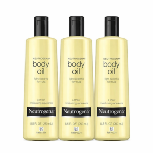 Neutrogena Neutrogena Light Sesame Formula Body Oil (3PCS / 3-Pack) – Lightweight Radiant Body Care - Beauty&Perso